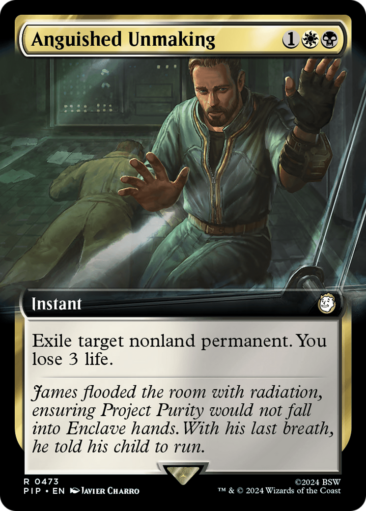 Anguished Unmaking (Extended Art) [Fallout] | Exor Games Truro