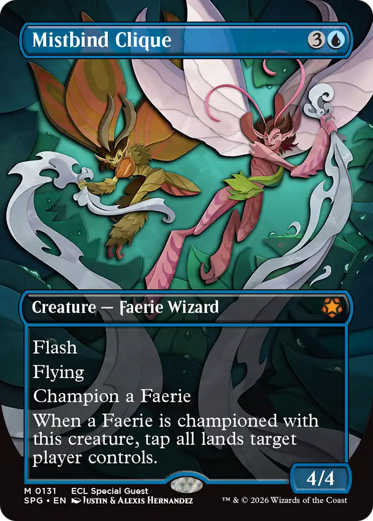 Mistbind Clique (Borderless) [Lorwyn Eclipsed Special Guests] | Exor Games Truro