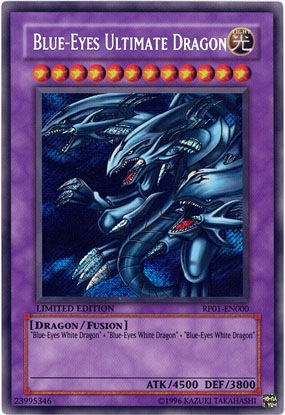 Blue-Eyes Ultimate Dragon [RP01-EN000] Secret Rare | Exor Games Truro