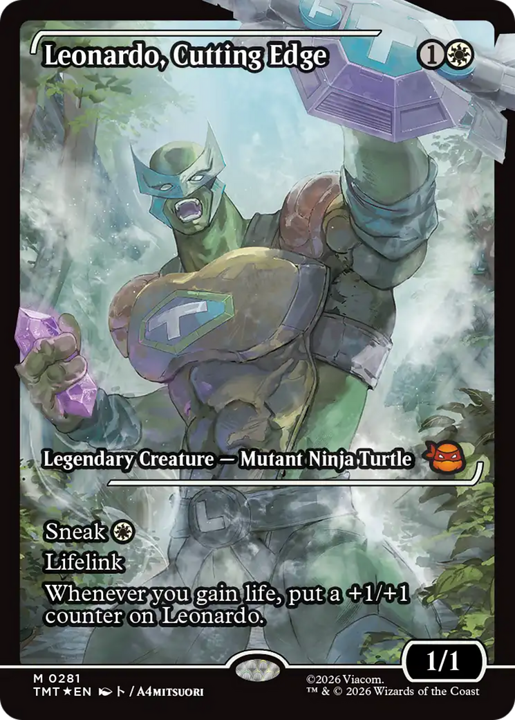 Leonardo, Cutting Edge (Showcase) [Teenage Mutant Ninja Turtles] | Exor Games Truro