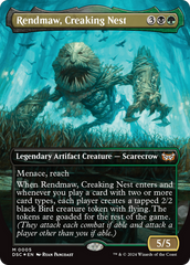 Rendmaw, Creaking Nest (Borderless) [Duskmourn: House of Horror Commander] | Exor Games Truro