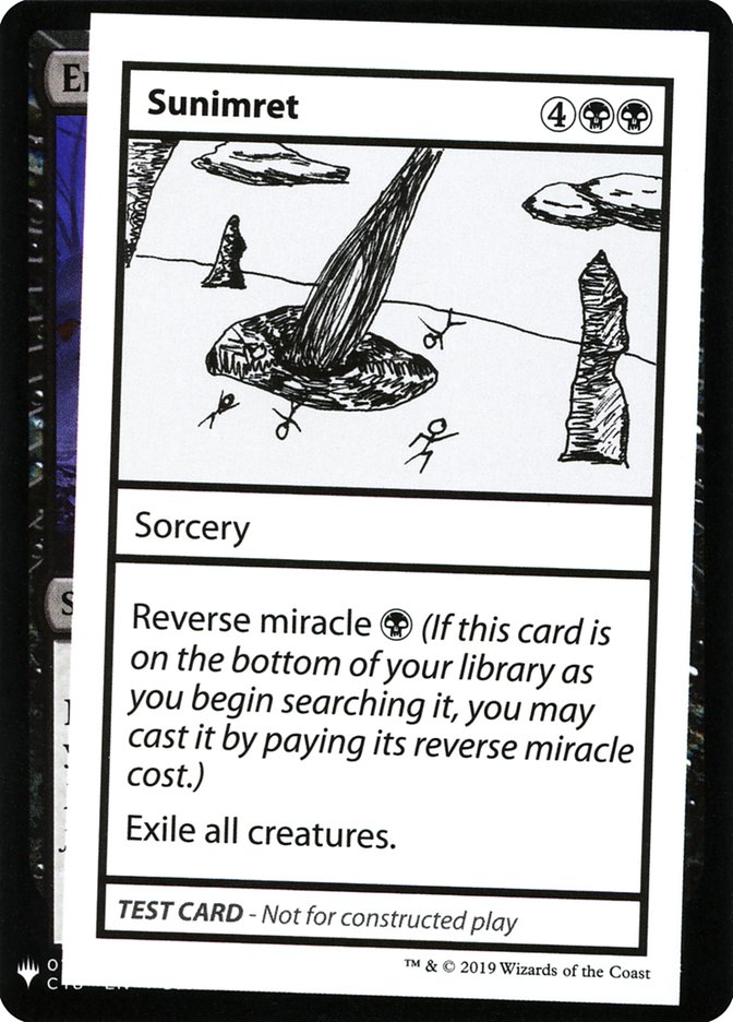 Sunimret [Mystery Booster Playtest Cards] | Exor Games Truro