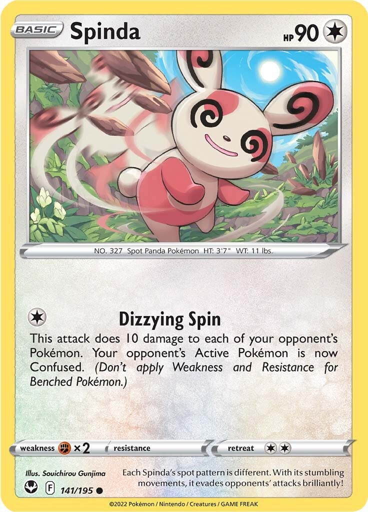 Spinda (141/195) [Sword & Shield: Silver Tempest] | Exor Games Truro