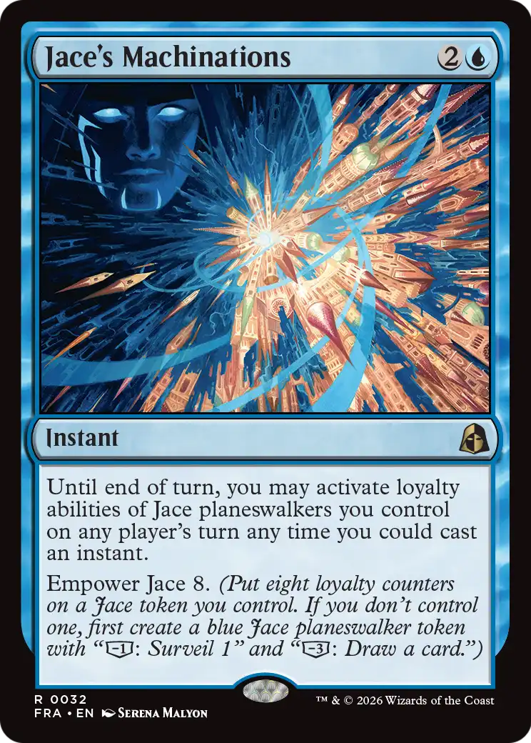 Jace's Machinations [Reality Fracture] | Exor Games Truro