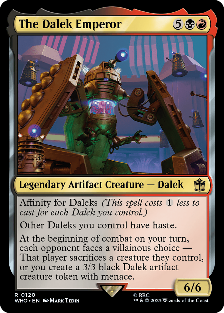 The Dalek Emperor [Doctor Who] | Exor Games Truro