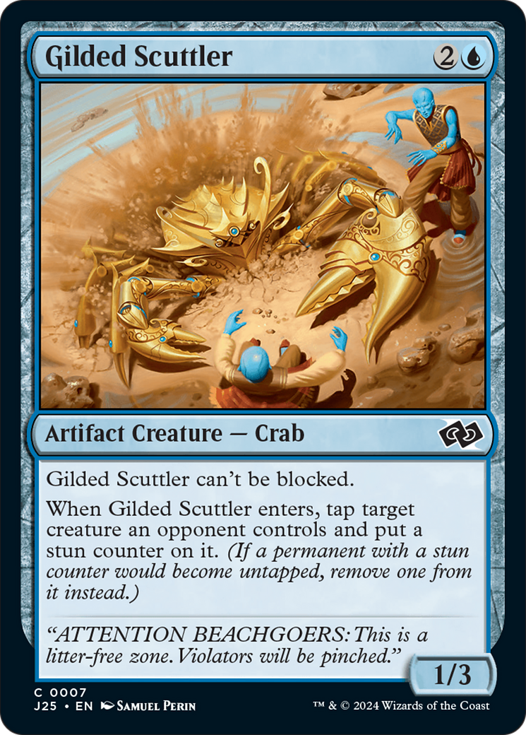 Gilded Scuttler [Foundations Jumpstart] | Exor Games Truro