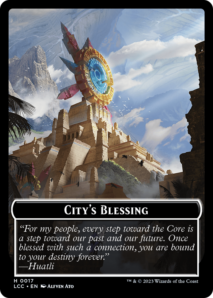 Tiny // City's Blessing Double-Sided Token [Secret Lair Drop Series] | Exor Games Truro