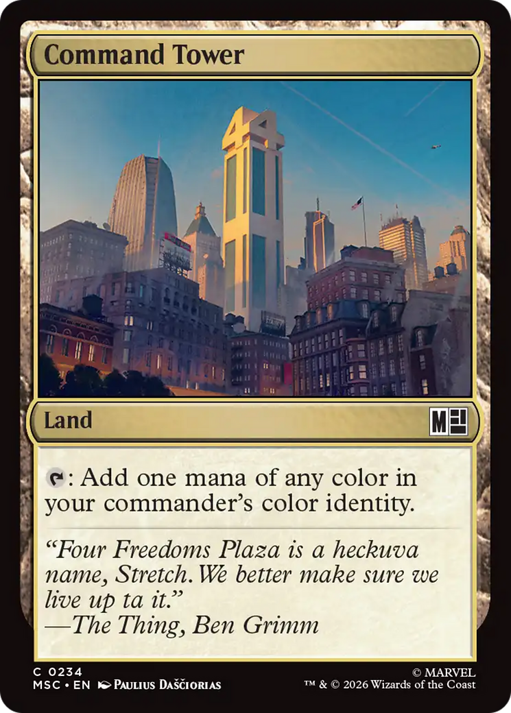 Command Tower (0234) [Marvel Super Heroes Commander] | Exor Games Truro