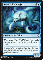 Nine-Tail White Fox [Mystery Booster] | Exor Games Truro