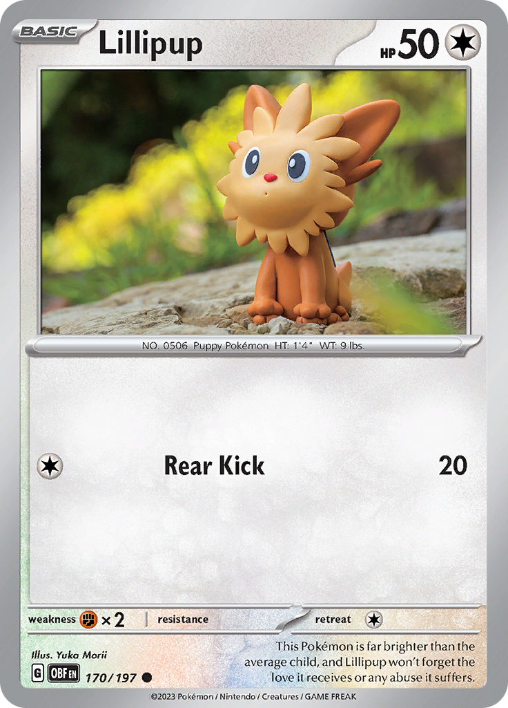 Lillipup (170/197) [Scarlet & Violet: Obsidian Flames] | Exor Games Truro