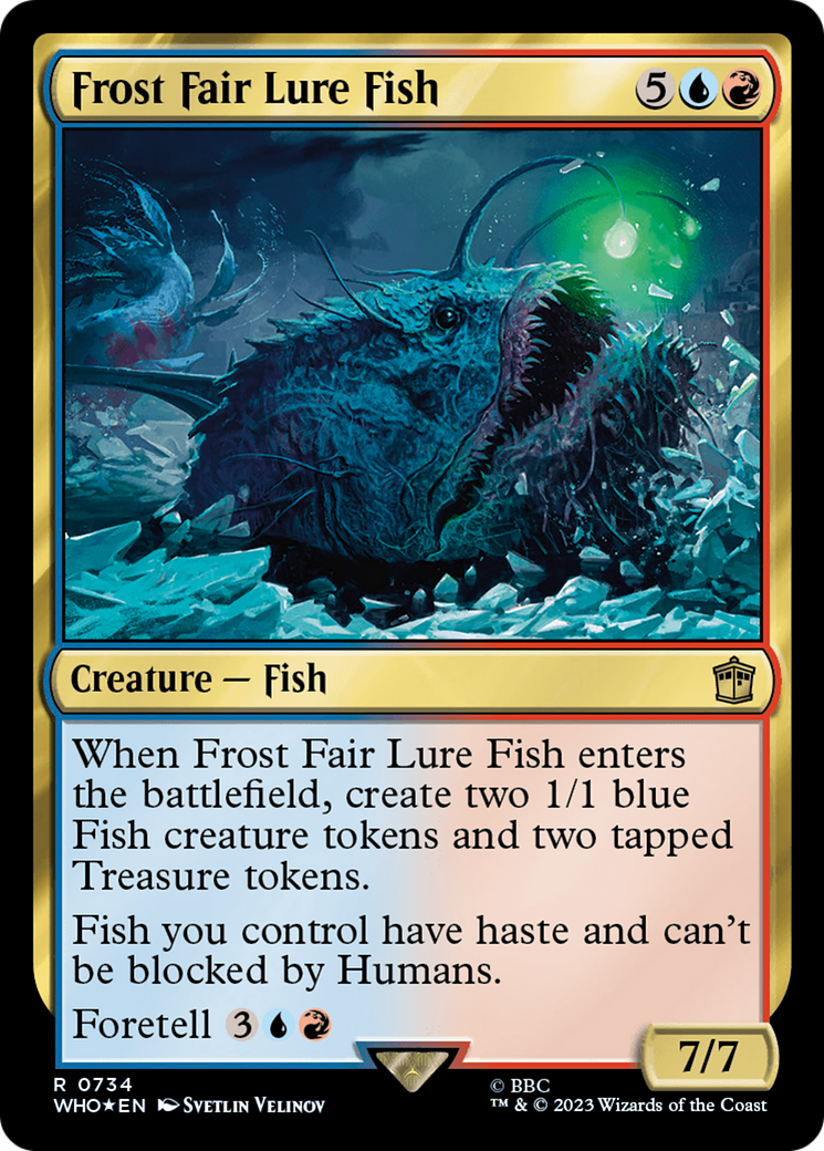 Frost Fair Lure Fish (Surge Foil) [Doctor Who] | Exor Games Truro