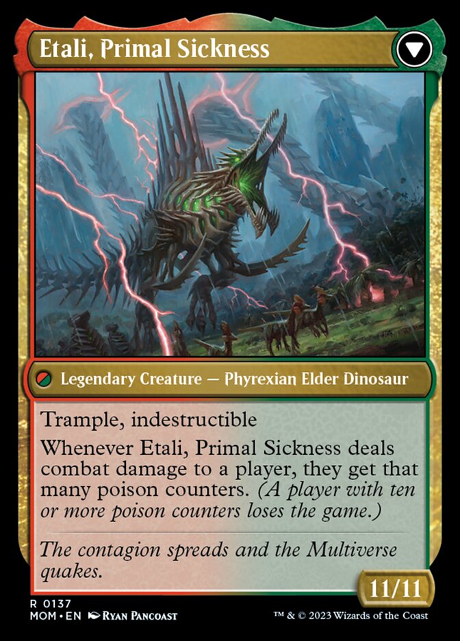 Etali, Primal Conqueror // Etali, Primal Sickness [March of the Machine] | Exor Games Truro