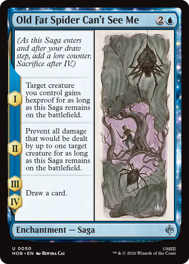 Old Fat Spider Can't See Me [The Hobbit] | Exor Games Truro