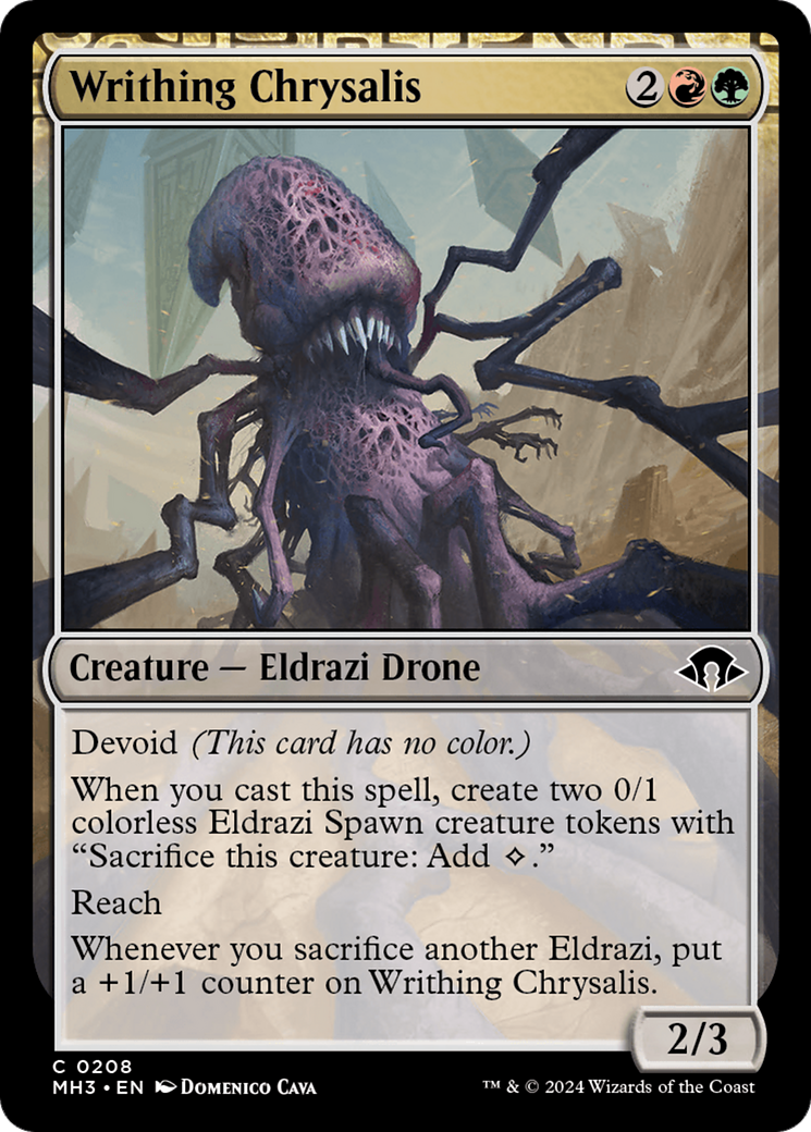 Writhing Chrysalis [Modern Horizons 3] | Exor Games Truro