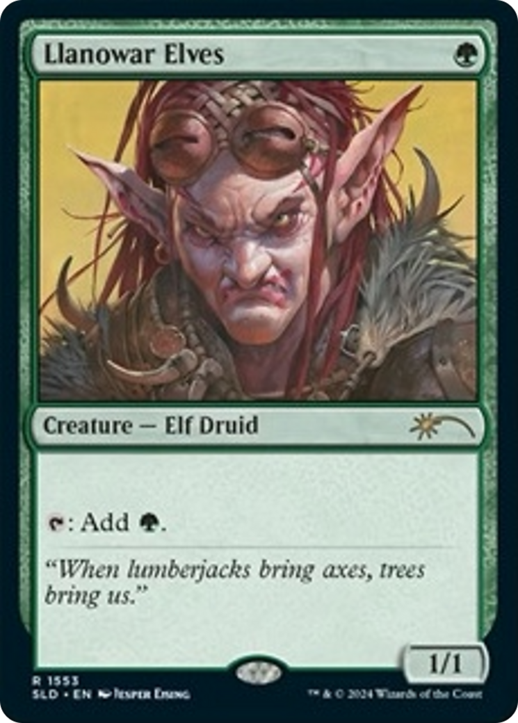 Llanowar Elves (1553) [Secret Lair Drop Series] | Exor Games Truro