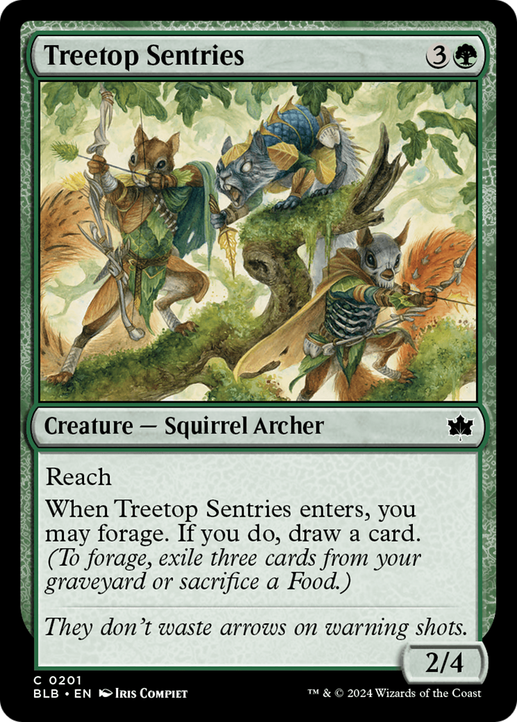 Treetop Sentries [Bloomburrow] | Exor Games Truro