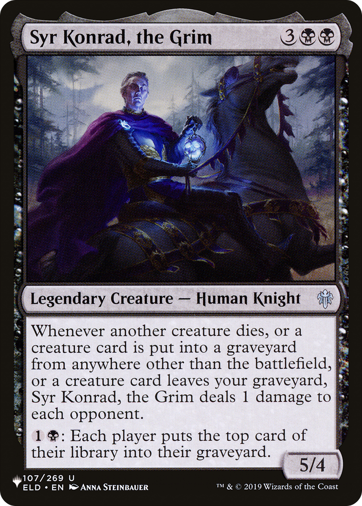 Syr Konrad, the Grim [The List] | Exor Games Truro