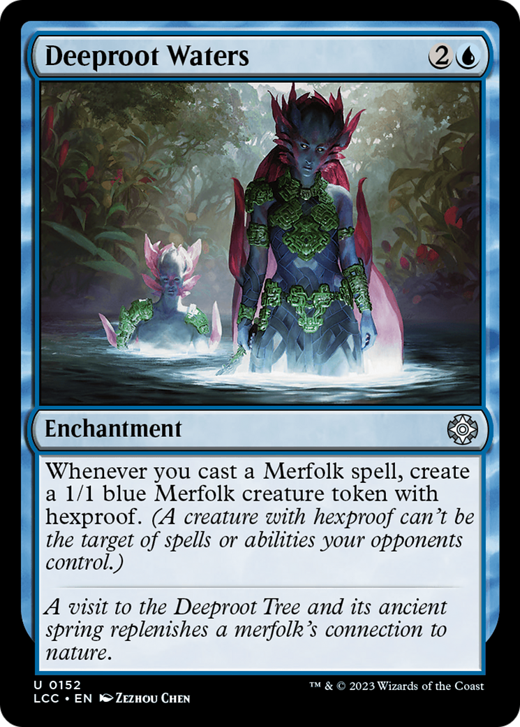 Deeproot Waters [The Lost Caverns of Ixalan Commander] | Exor Games Truro