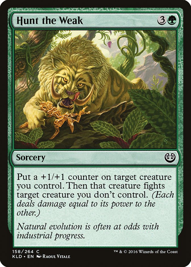 Hunt the Weak [Kaladesh] | Exor Games Truro