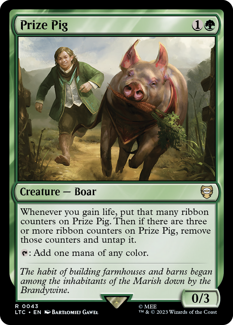 Prize Pig [The Lord of the Rings: Tales of Middle-Earth Commander] | Exor Games Truro