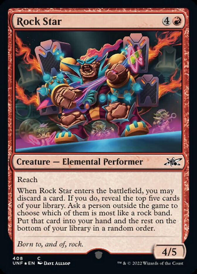 Rock Star (Galaxy Foil) [Unfinity] | Exor Games Truro