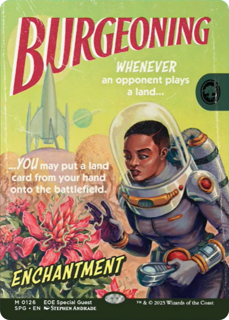 Burgeoning (Showcase) [Edge of Eternities Special Guests] | Exor Games Truro