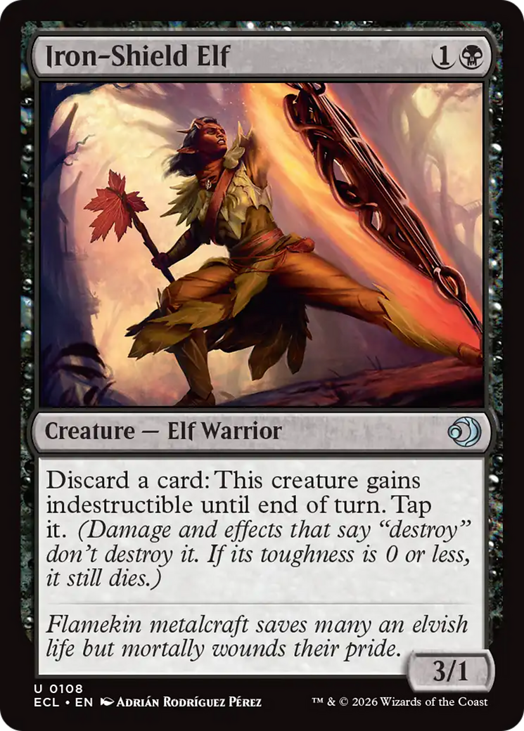 Iron-Shield Elf [Lorwyn Eclipsed] | Exor Games Truro
