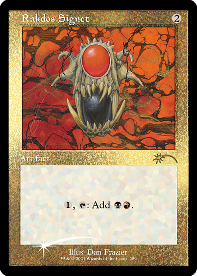 Rakdos Signet (Retro) (Foil Etched) [Secret Lair Drop Series] | Exor Games Truro