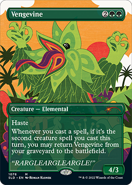 Vengevine (Borderless) [Secret Lair Drop Series] | Exor Games Truro