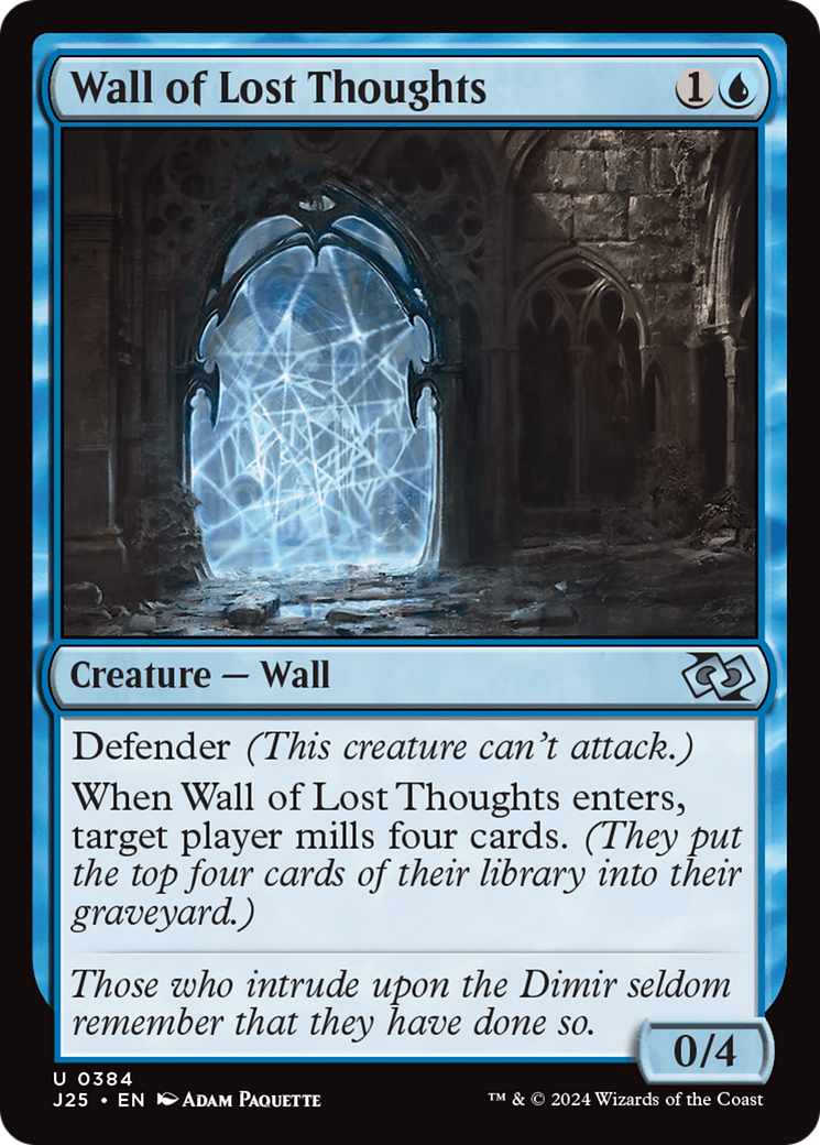 Wall of Lost Thoughts [Foundations Jumpstart] | Exor Games Truro