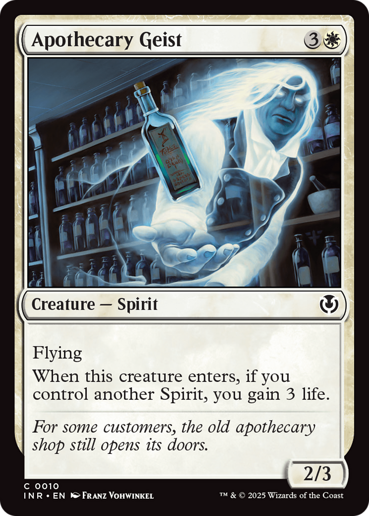 Apothecary Geist [Innistrad Remastered] | Exor Games Truro