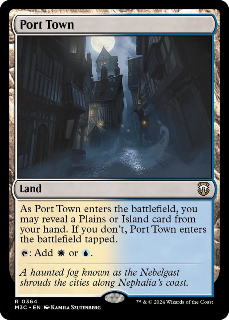Port Town (Ripple Foil) [Modern Horizons 3 Commander] | Exor Games Truro