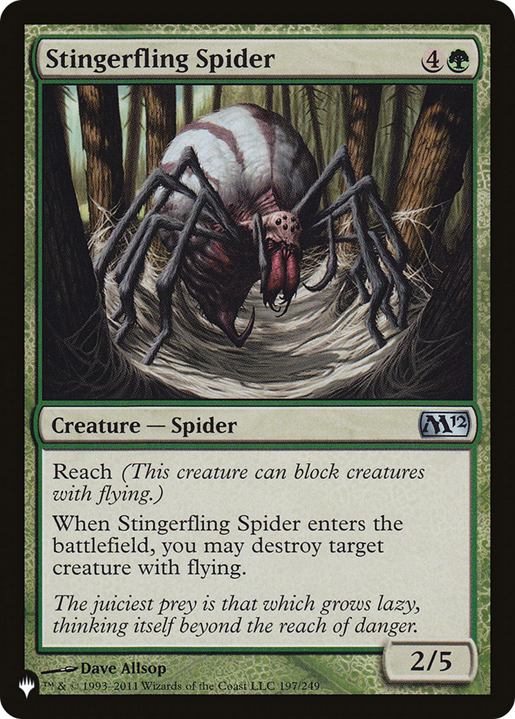 Stingerfling Spider [The List Reprints] | Exor Games Truro