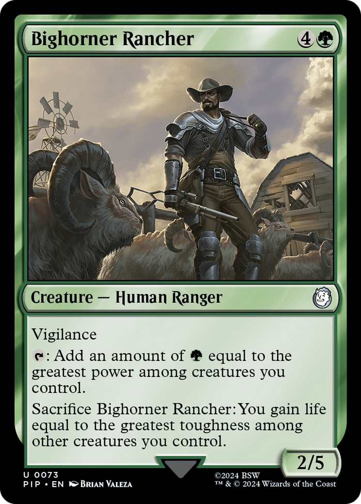 Bighorner Rancher [Fallout] | Exor Games Truro