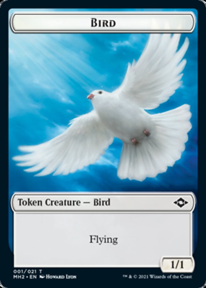 Bird // Treasure (20) Double-Sided Token [Modern Horizons 2 Tokens] | Exor Games Truro