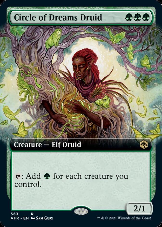 Circle of Dreams Druid (Extended Art) [Dungeons & Dragons: Adventures in the Forgotten Realms] | Exor Games Truro