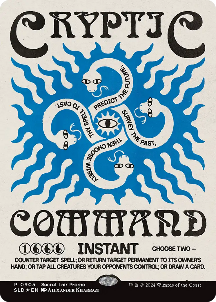 Cryptic Command (Rainbow Foil) [Secret Lair Drop Series] | Exor Games Truro