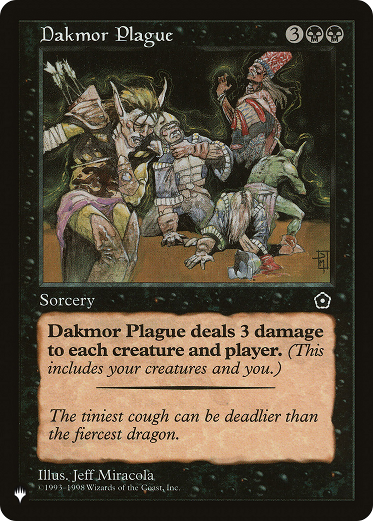 Dakmor Plague [The List] | Exor Games Truro
