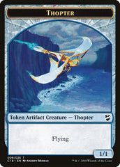 Myr (007) // Thopter (008) Double-Sided Token [Commander 2018 Tokens] | Exor Games Truro