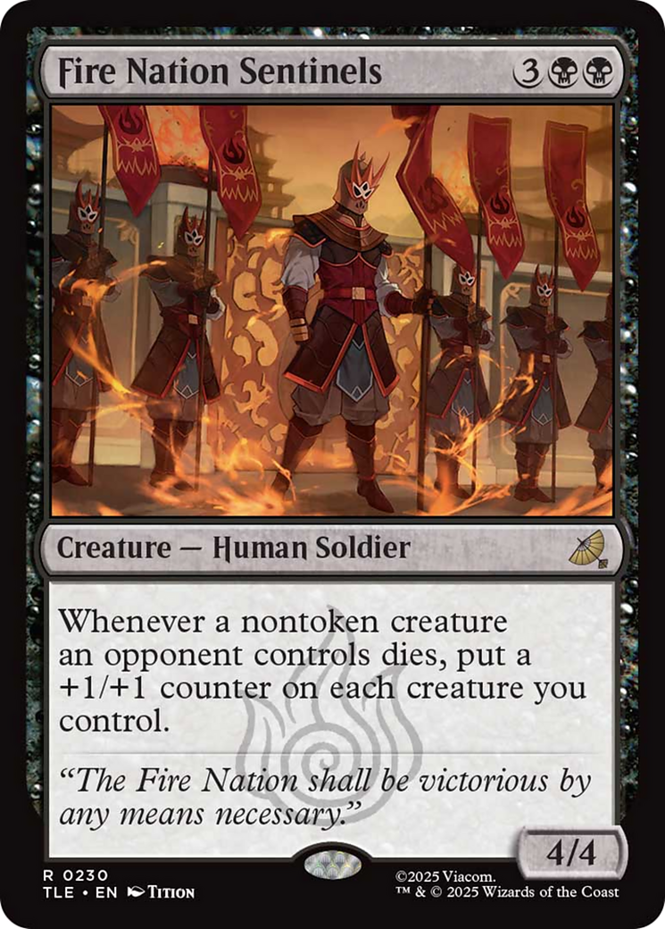 Fire Nation Sentinels [Avatar: The Last Airbender: Eternal-Legal] | Exor Games Truro
