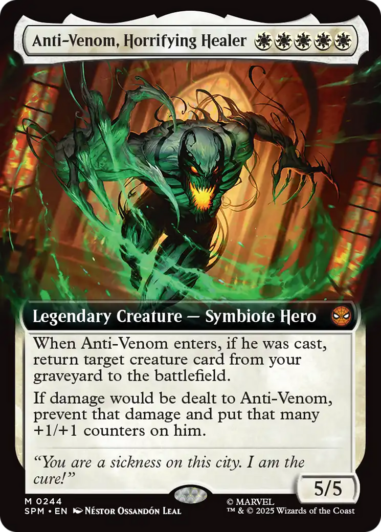 Anti-Venom, Horrifying Healer (Extended Art) [Marvel's Spider-Man] | Exor Games Truro
