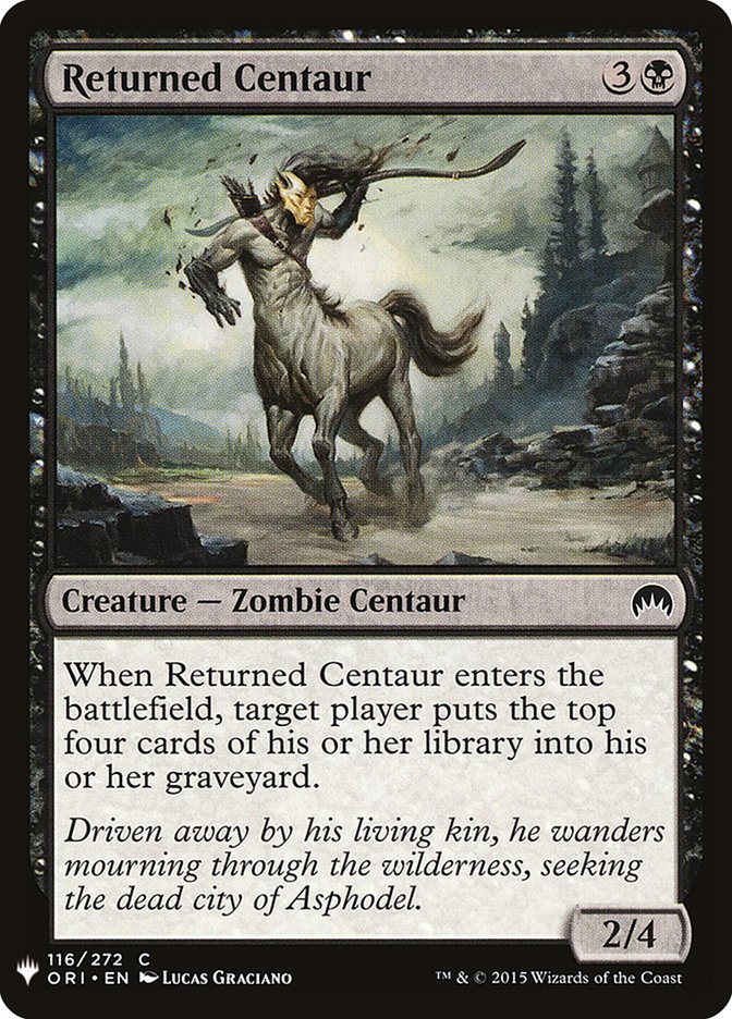 Returned Centaur [Mystery Booster] | Exor Games Truro