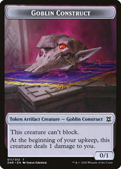 Drake // Goblin Construct Double-Sided Token [Zendikar Rising Tokens] | Exor Games Truro