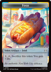 Spider // Food Double-Sided Token [Marvel's Spider-Man Tokens] | Exor Games Truro