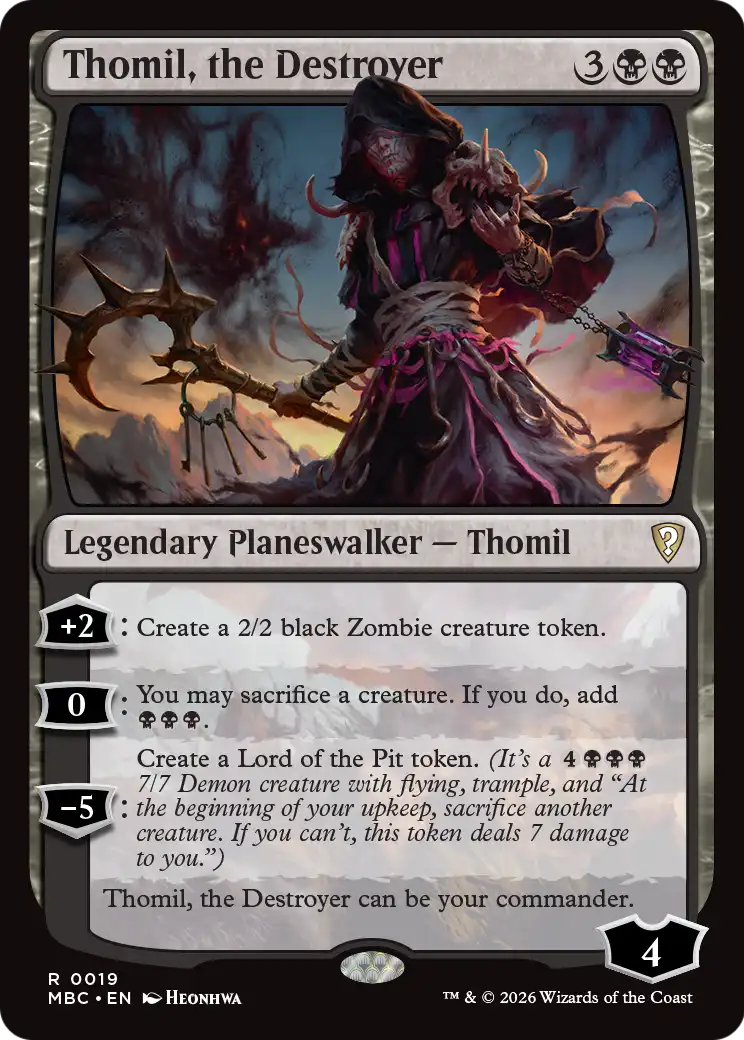 Thomil, the Destroyer [Mystery Booster: Commander Edition] | Exor Games Truro
