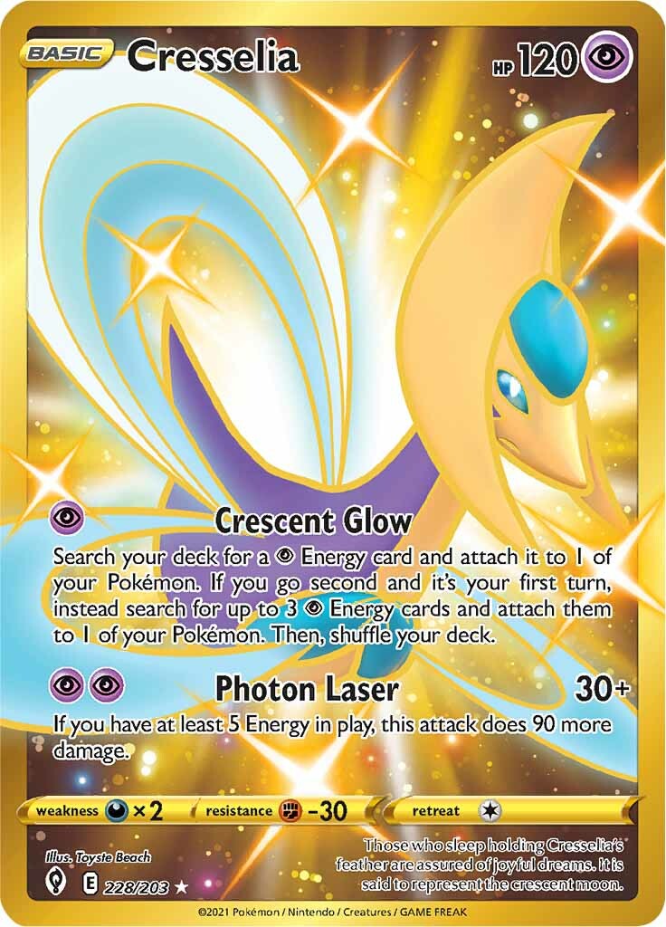 Cresselia (228/203) [Sword & Shield: Evolving Skies] | Exor Games Truro