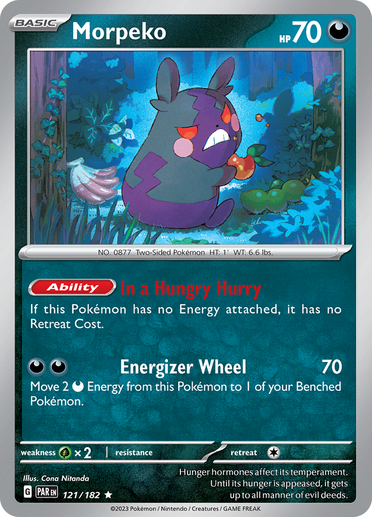 Morpeko (121/182) [Scarlet & Violet: Paradox Rift] | Exor Games Truro