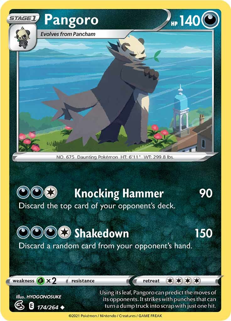 Pangoro (174/264) [Sword & Shield: Fusion Strike] | Exor Games Truro