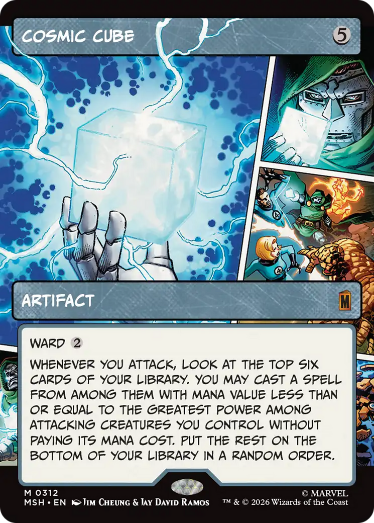 Cosmic Cube (Borderless) (0312) [Marvel Super Heroes] | Exor Games Truro