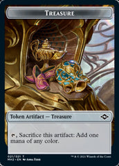 Bird // Treasure (21) Double-Sided Token [Modern Horizons 2 Tokens] | Exor Games Truro